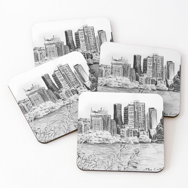 Item preview, Vancouver Skyline across the Bay designed and sold by FictiveArt.