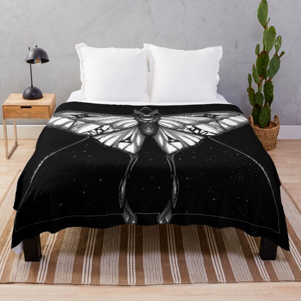 Item preview, Lunar Moth Dark designed and sold by INKwellWellWell.