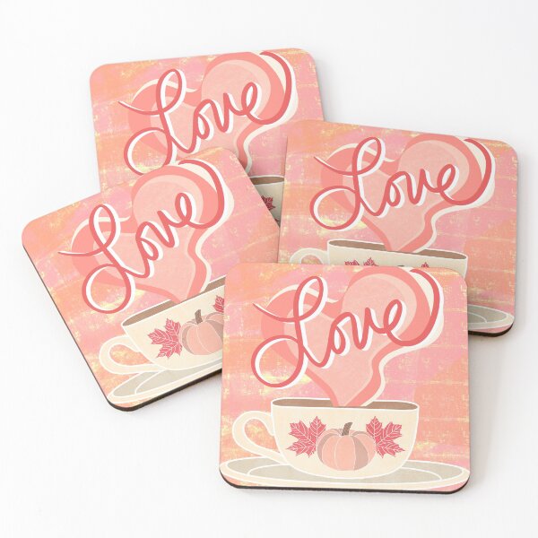 Item preview, Harvest Love Collection: Harvest Love and Hot Coffee designed and sold by CotodiStudio.