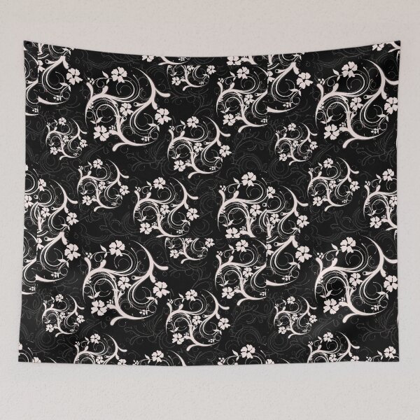 Item preview, Black and White Flourish designed and sold by m2inspiration.