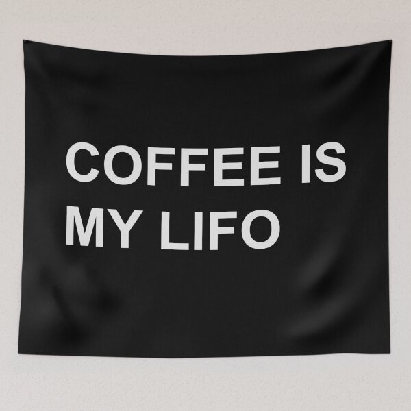 Item preview, Coffee Is My LIFO Funny Accounting Pun designed and sold by johnmgr21.