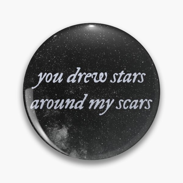 Item preview, taylor swift cardigan "you drew stars around my scars" designed and sold by lilsammi.