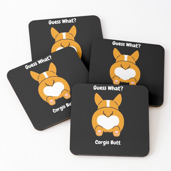 Item preview, Guess What Corgi Butt, Corgi Lovers, Funny Corgi, Corgi Butt, Corgi Print designed and sold by enjoytheshirt.
