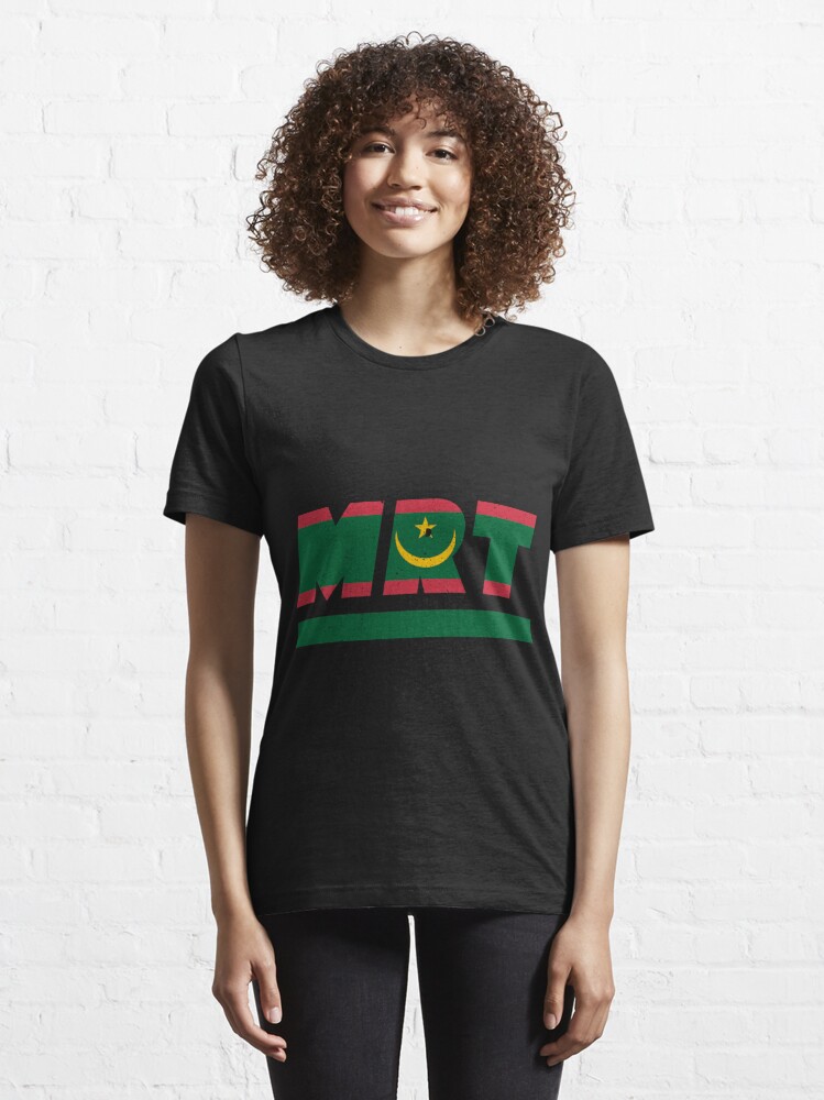 Tee-shirt drapeau mauritanie