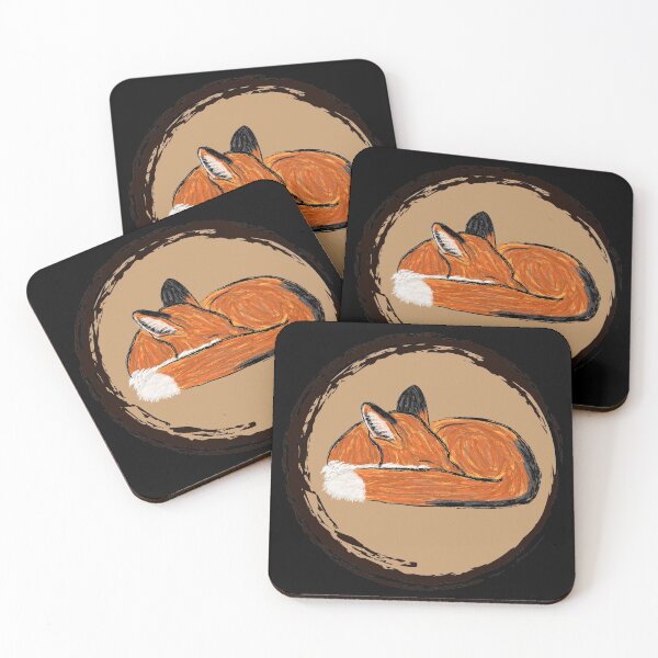 Item preview, Artwork showing a Sleeping Red Fox II designed and sold by JD's Shop.
