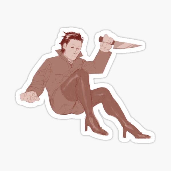 monsieur myers Sticker