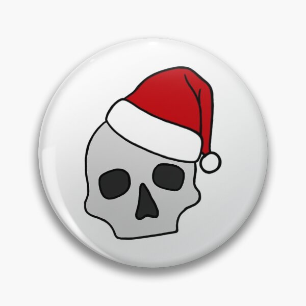 Item preview, Santa Hat Skull designed and sold by CaptinAubs.