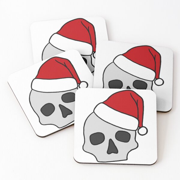 Item preview, Santa Hat Skull designed and sold by CaptinAubs.