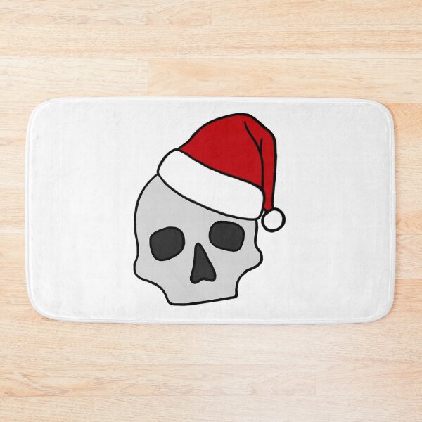 Item preview, Santa Hat Skull designed and sold by CaptinAubs.