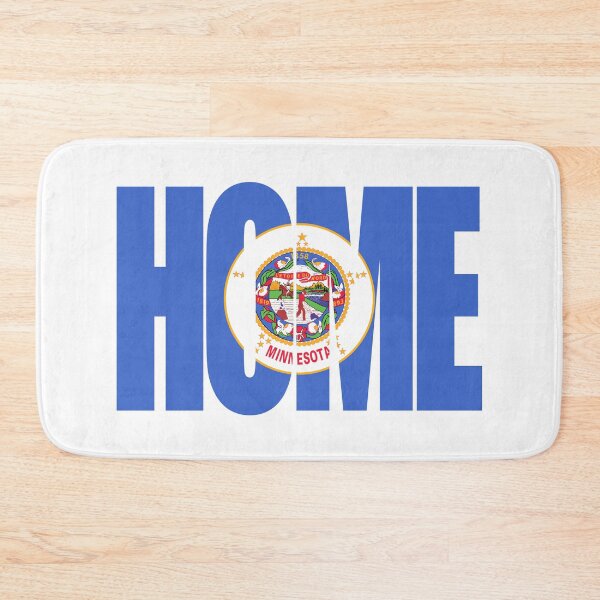 Item preview, Minnesota Home - State Flag designed and sold by DonDota.