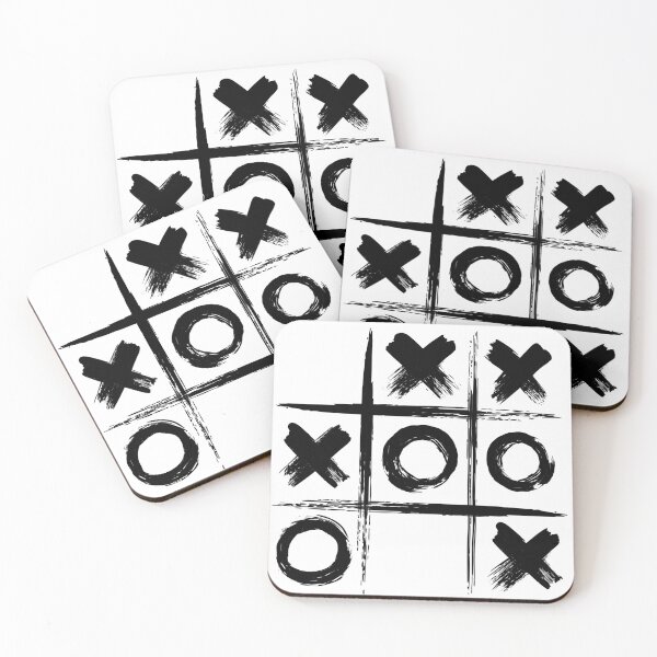 Item preview, Tic Tac Toe - black designed and sold by JRP Design.