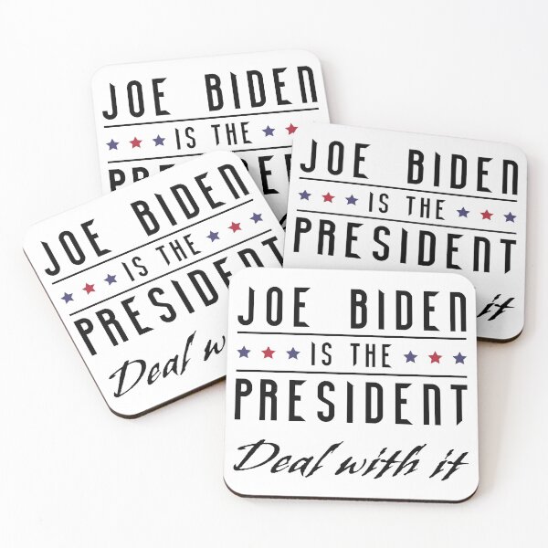 Item preview, Biden Won Deal With It - Biden Harris We Won- Black designed and sold by LookFrog.
