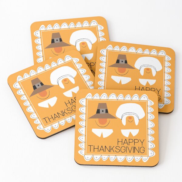 Item preview, Thanksgiving Pilgrims designed and sold by cedricstudio.