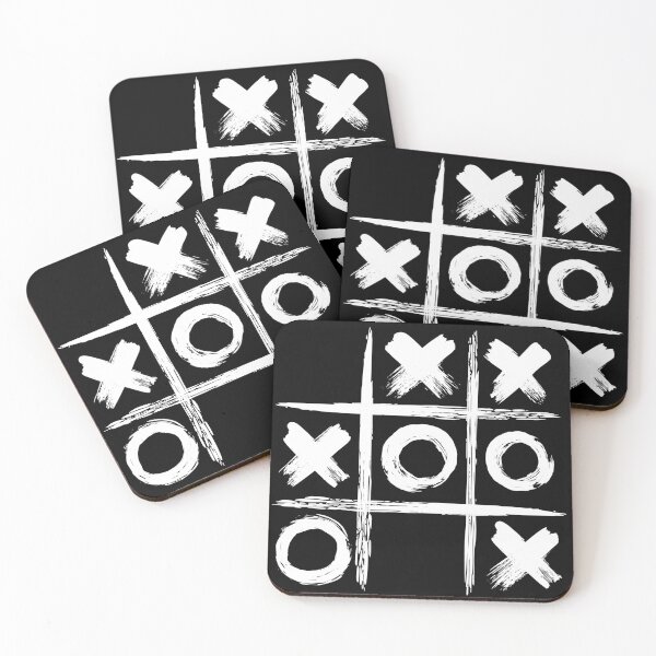 Item preview, Tic Tac Toe - white designed and sold by JRP Design.