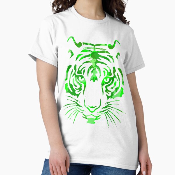 Vista previa del artículo con la obra «Tigre verde 1», diseñado y vendido por Jayda Bruce.