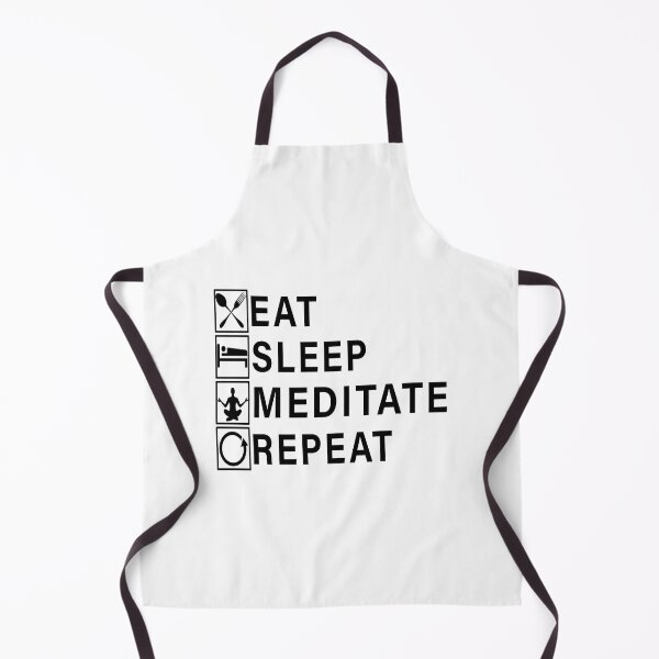Artikelvorschau, Eat Sleep Meditate Repeat entworfen und verkauft von Adel Qasem.