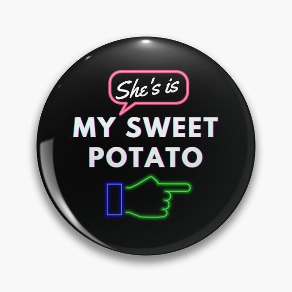 Item preview,  She's My Sweet Potato Thanksgiving Matching Couple Yes I Yam  designed and sold by Sticky ™.