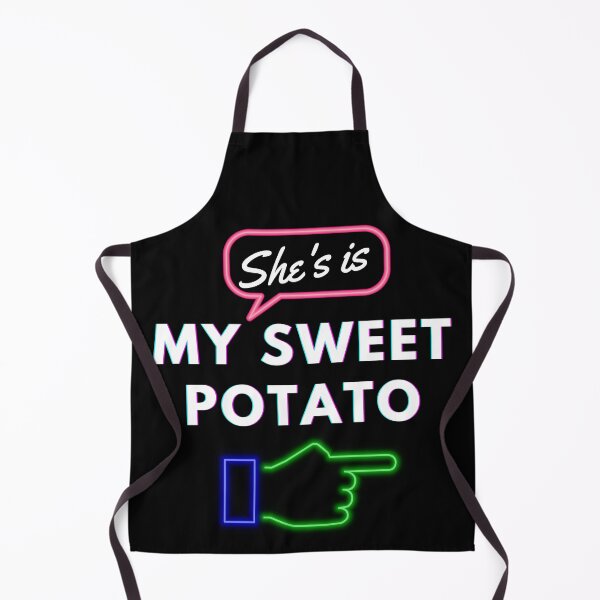 Item preview, She's My Sweet Potato Thanksgiving Matching Couple Yes I Yam designed and sold by Sticky ™.