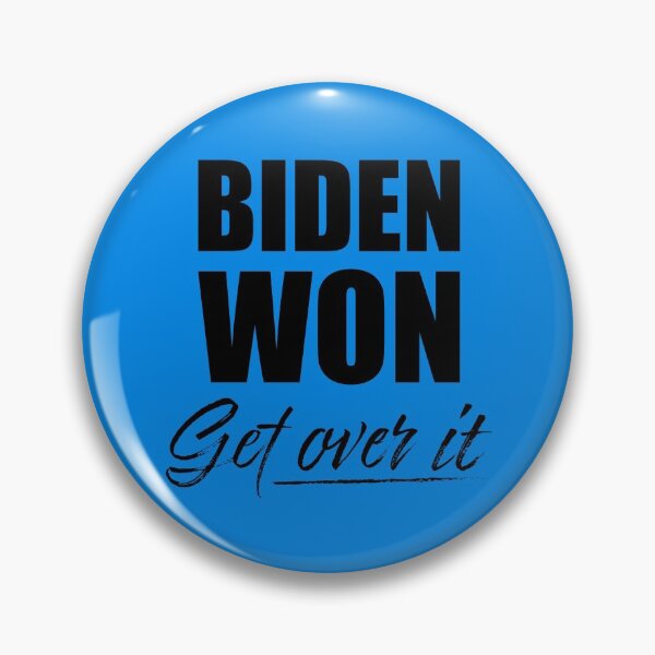 Item preview, Biden Won Get Over It - Biden Harris We Won - Black designed and sold by LookFrog.