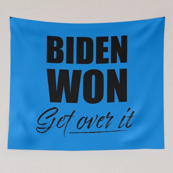 Item preview, Biden Won Get Over It - Biden Harris We Won - Black designed and sold by LookFrog.