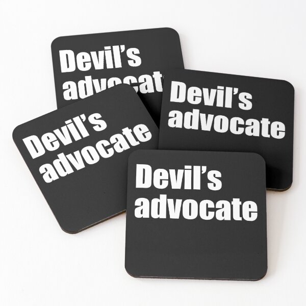 Item preview, Devils advocate - Funny Lawyers Barristers Design designed and sold by designsnmore.