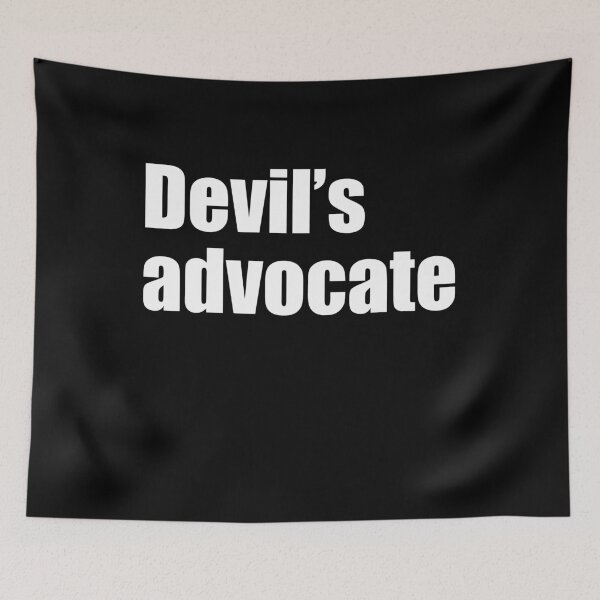 Item preview, Devils advocate - Funny Lawyers Barristers Design designed and sold by designsnmore.