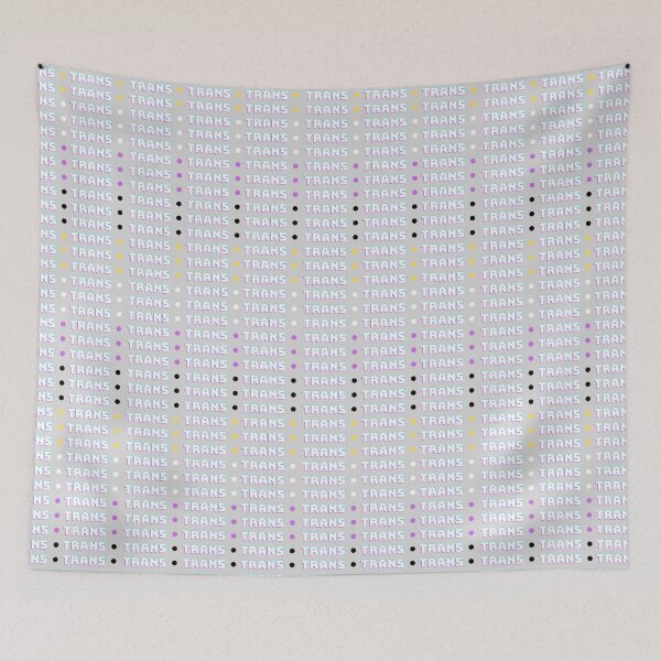 Item preview, Non-Binary Pattern - Grey designed and sold by thesassypanda.