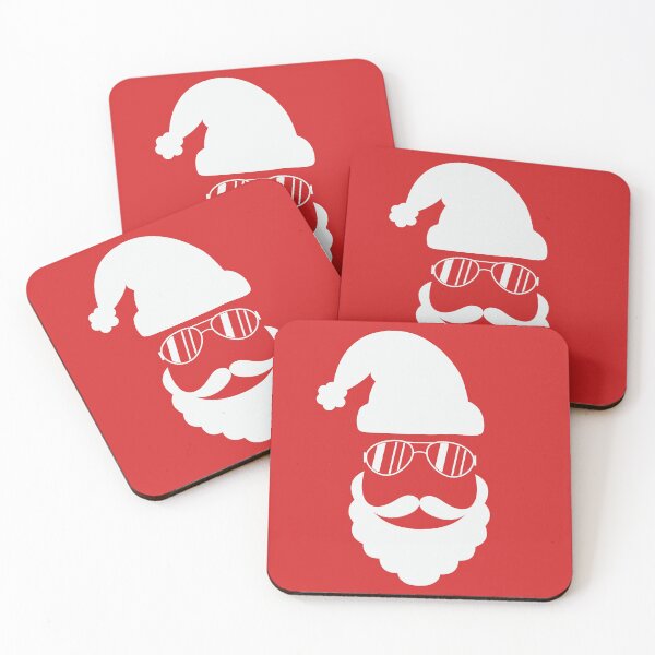 Item preview, Santa wearing Sunglasses Christmas Design designed and sold by InkItStudio.