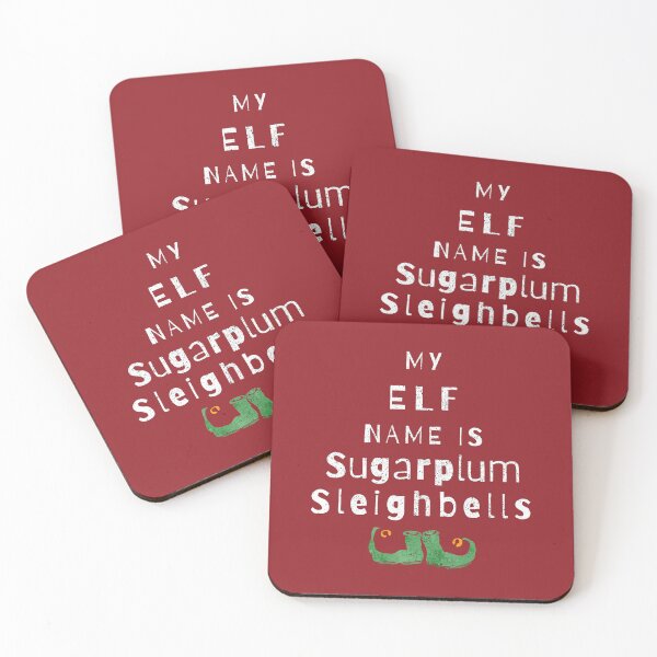 Item preview, My Elf Name Is Sugarplum Sleighbells designed and sold by Sunny Collections.