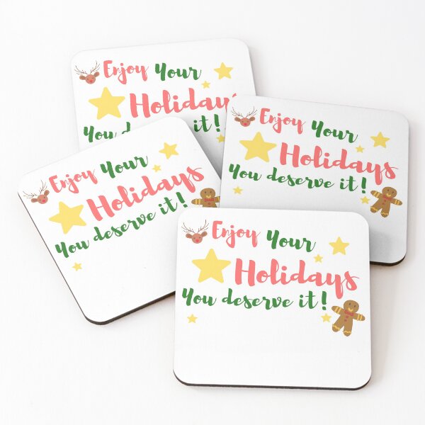 Item preview, Enjoy your Holidays, you deserve it! designed and sold by anniegonsab.