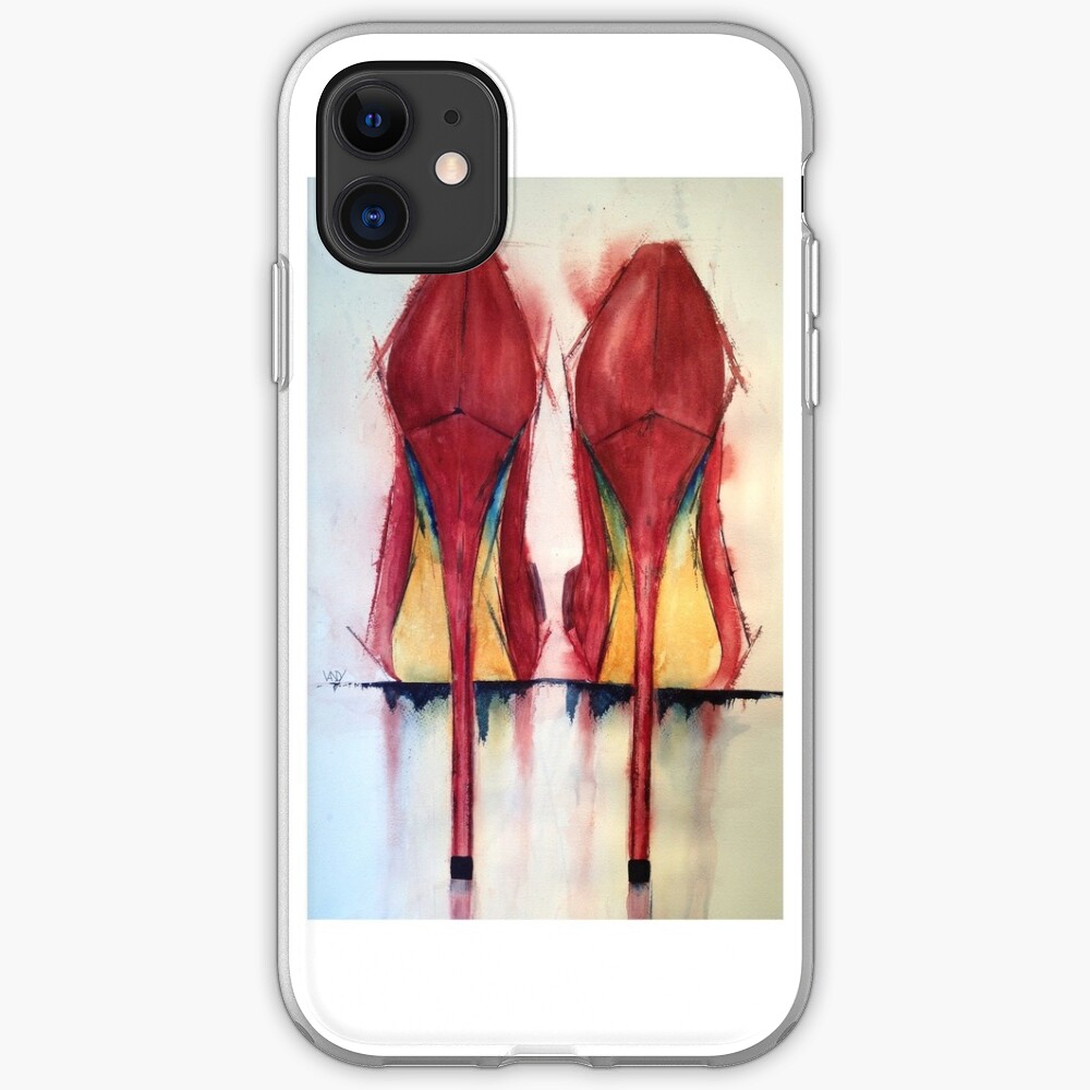 Red Shoes - Girls' Best Friends iPhone Case & Cover