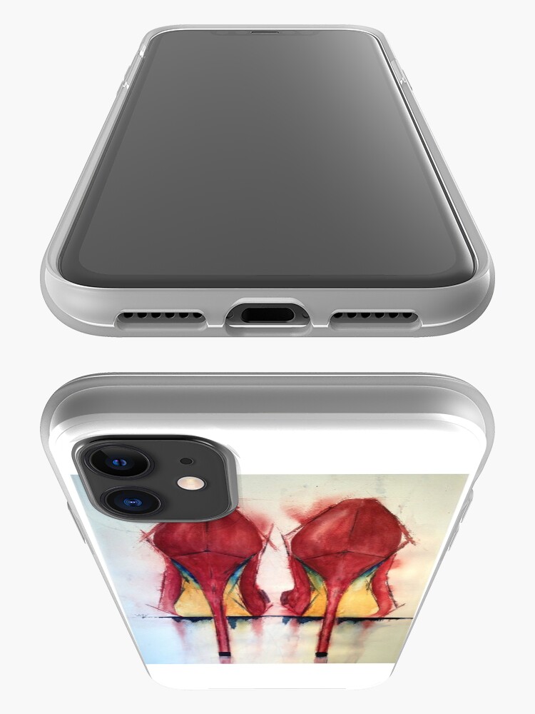 Alternate view of Red Shoes - Girls' Best Friends iPhone Case & Cover