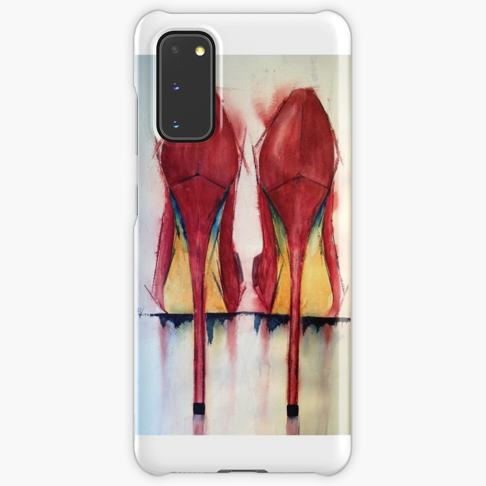 Red Shoes - Girls' Best Friends Case & Skin for Samsung Galaxy
