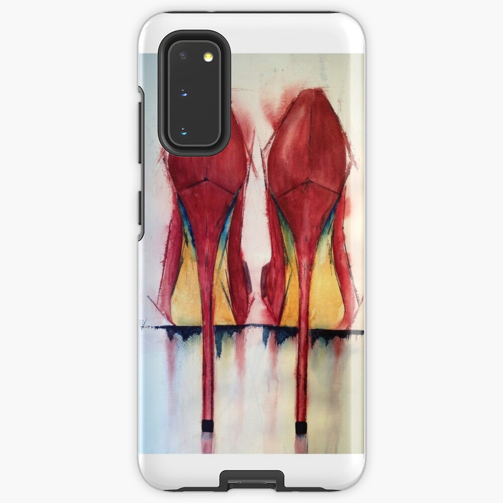 Red Shoes - Girls' Best Friends Case & Skin for Samsung Galaxy