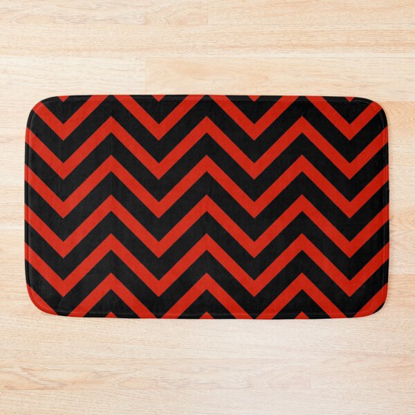 Item preview, Red and Black Zigzag Chevron Pattern designed and sold by Gsallicat.