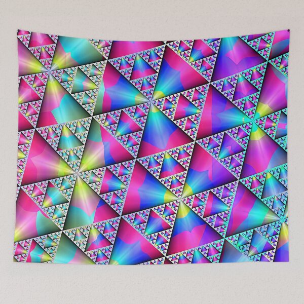 Item preview, Sierpinski Fractal Fantasy 62 designed and sold by Manny Lorenzo.