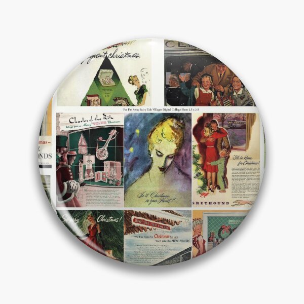 Item preview, Vintage Holiday Advertisements  designed and sold by KGBird.