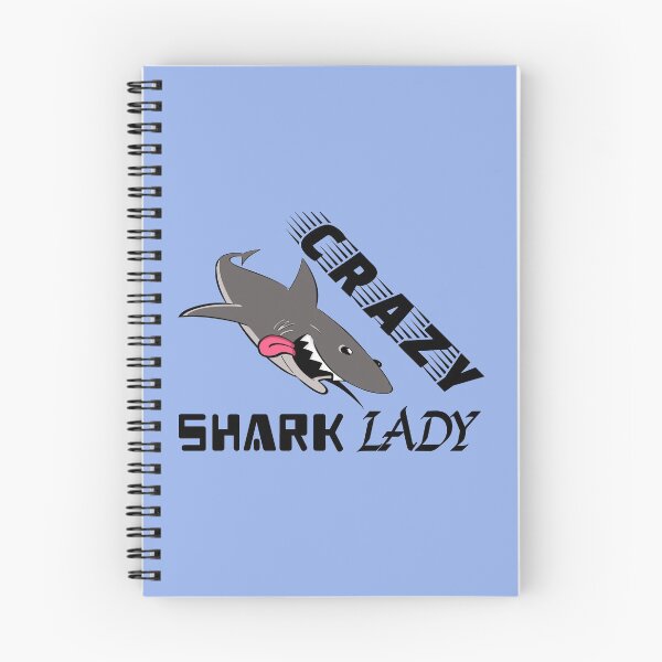 Item preview, CRAZY SHARK LADY FUNNY ITEMS. designed and sold by safiel5.