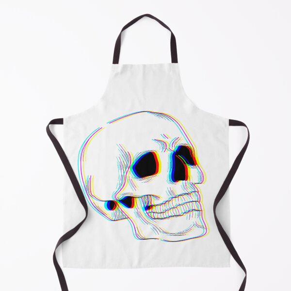 Item preview, Glitch skull designed and sold by MyLucidDreams.