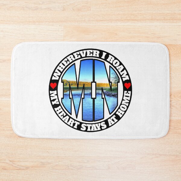 Item preview, Heart Stays Home - Minnesota designed and sold by DonDota.