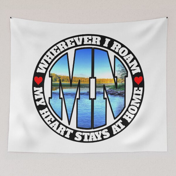 Item preview, Heart Stays Home - Minnesota designed and sold by DonDota.