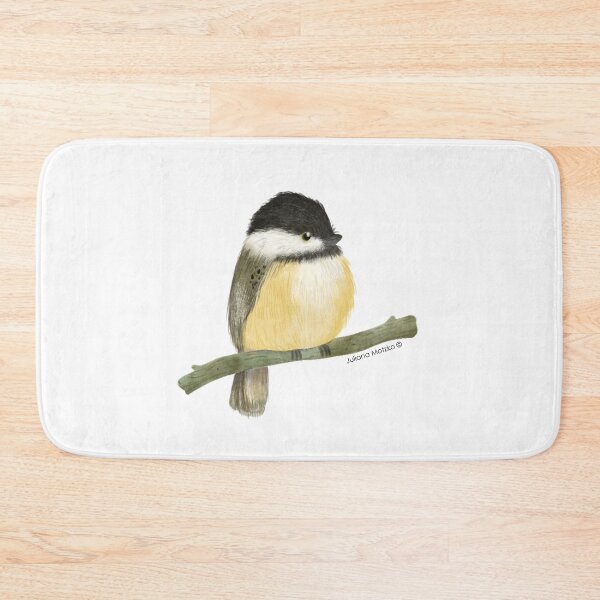 Item preview, Black capped chickadee bird designed and sold by julianamotzko.