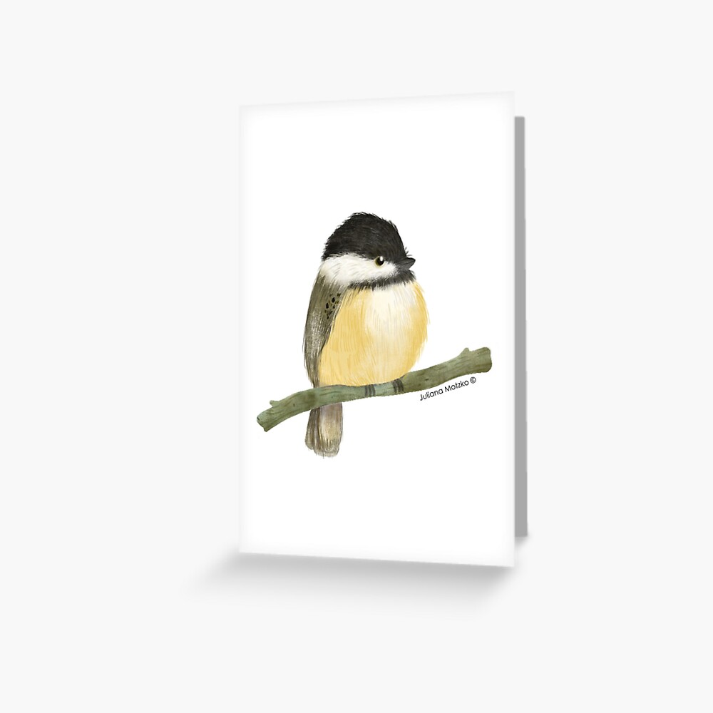 Chickadee Greeting Card 