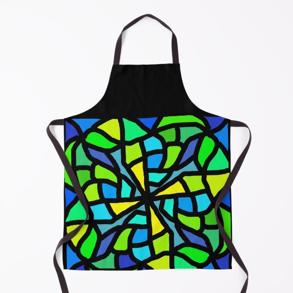 Item preview, Shades of blue and green Mosaic designed and sold by EurekaRoad.