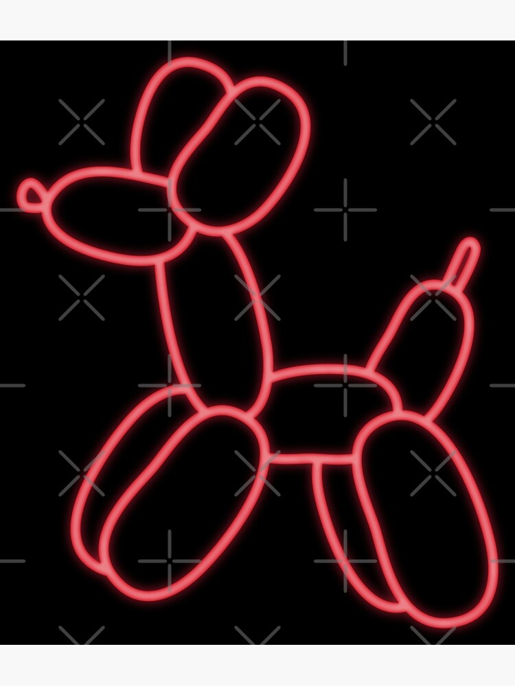 Balloon Dog Neon Sign