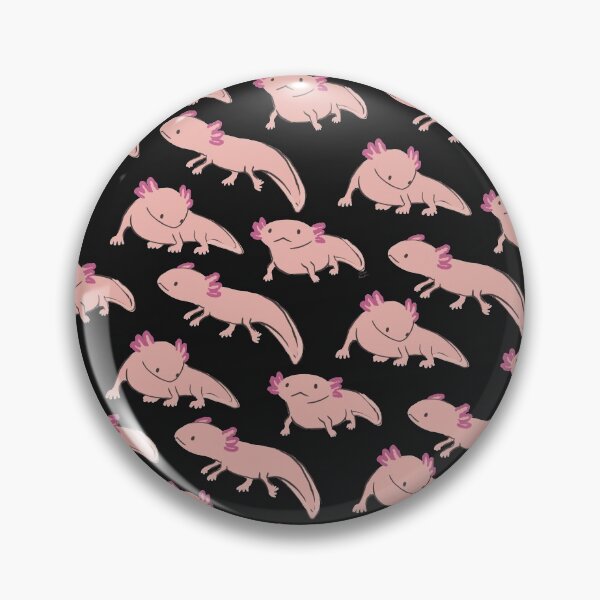 Item preview, Meh Axolotls fondo negro designed and sold by Salem Scribbles.