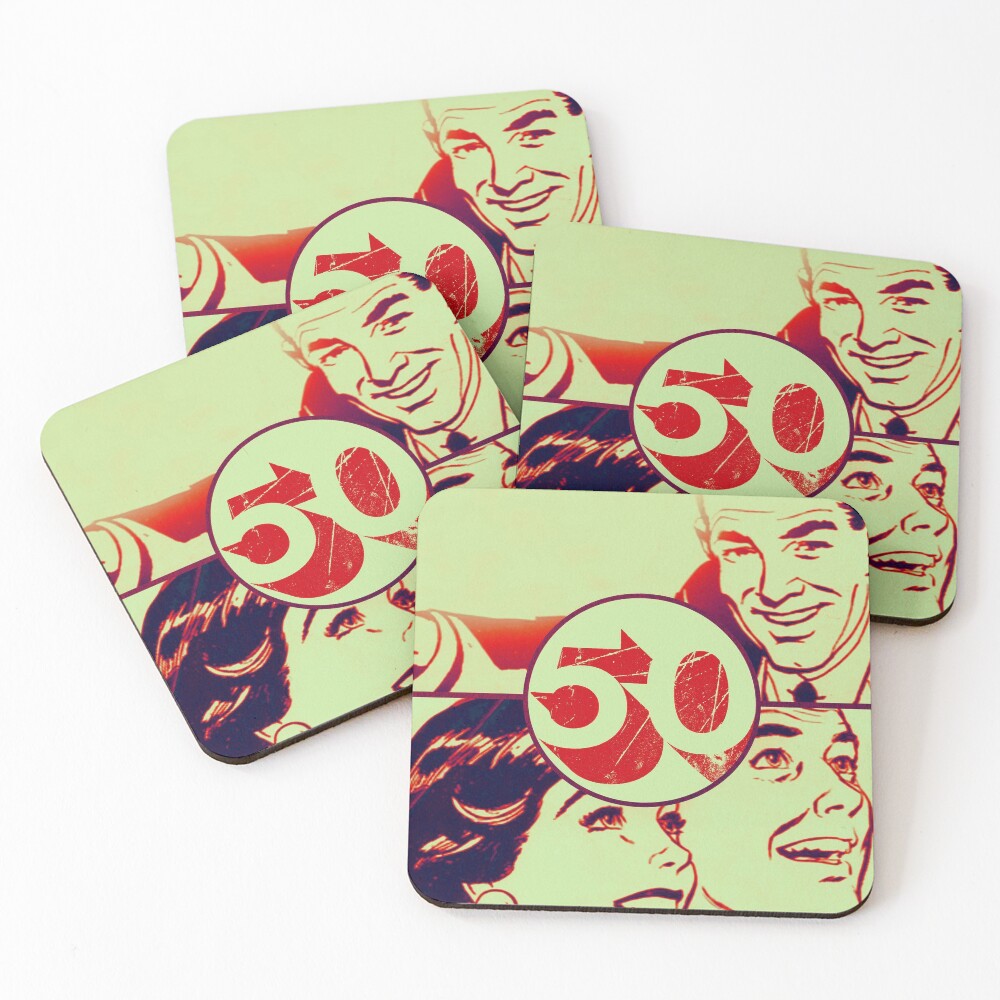 Item preview, Coasters (Set of 4) designed and sold by HeadacheMachine.