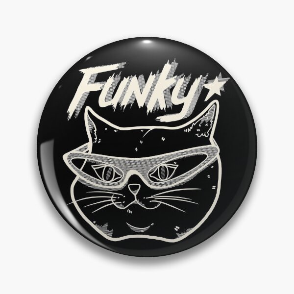 Aperçu de l'œuvre Chat funky créée et vendue par ColFused.