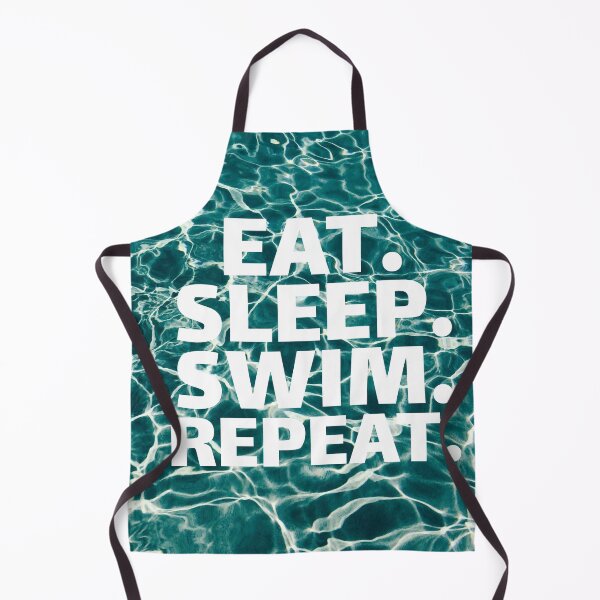 Item preview, Eat Sleep Swim Repeat designed and sold by joabaj.