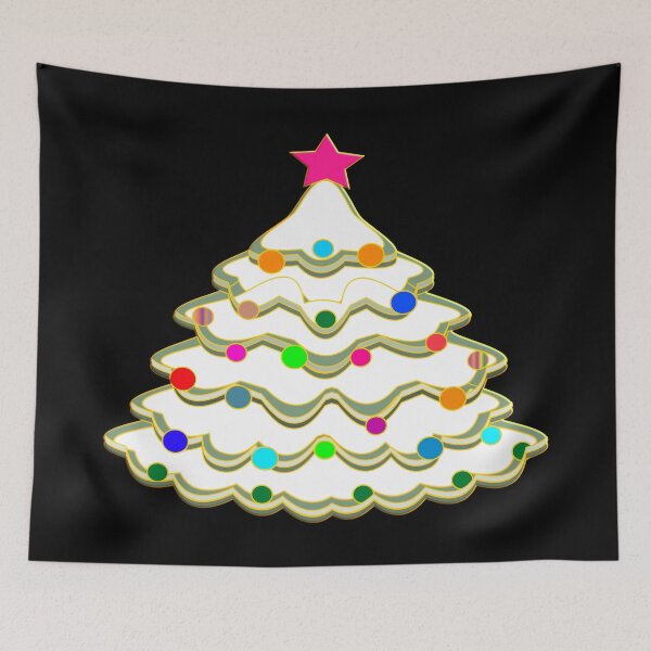 Item preview, CHRISTMAS TREE - SPECIAL WHITE CHRISTMAS IN QUARANTINE designed and sold by Ralek.